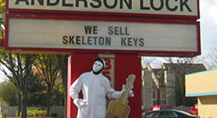 Skeleton key sign