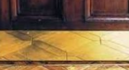 Brass kickplate