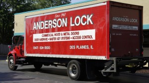 Anderson Lock's Big Red Truck