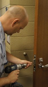 Anderson Lock Tech Installs a School Security Lock