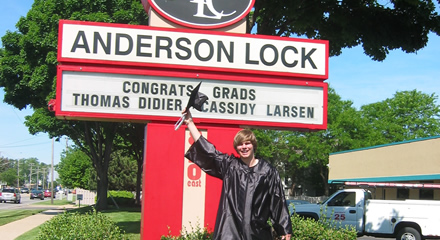Anderson Lock Graduate