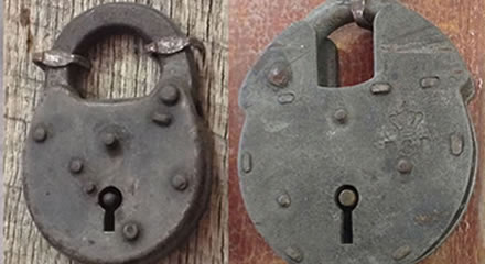 antique padlocks