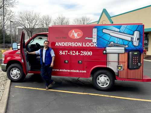 Colorful New Anderson Lock Service Truck