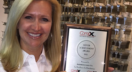 CompX Award Cortney Anderson