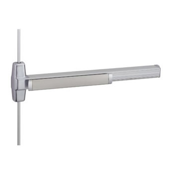 9927EO-F SURFACE VERTICAL ROD FIRE DEVICE SATIN CHROME