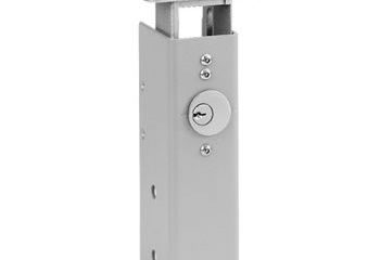 KR54-F FIRE RATED KEY REMOVABLE LOCK ASSEMBLY ALUMINUM