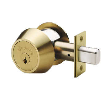 Medeco 19-035111-014-05 Lever Lock Lockset Polished Brass 