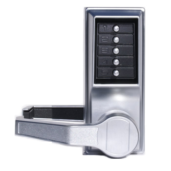 to 2-1/8 in with Key Override 1-3/4 in KABA Simplex 9101280-26D-41 1” deadbolt 
