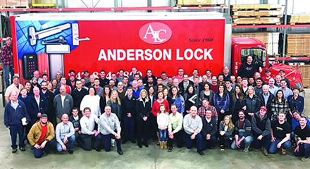 Anderson Lock over 100 employees
