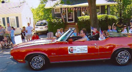 Anderson Lock in community parade