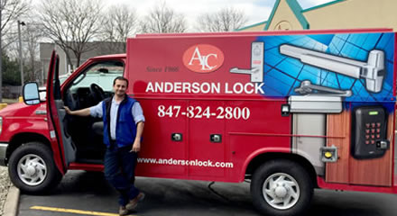 Anderson Lock Technician truck