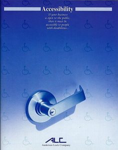 Anderson Lock's Accessibility Catalog 