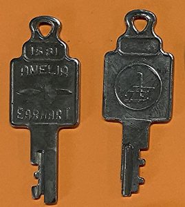 Two Tiny Antiquated Keys from Arnold O. Anderson's Collection